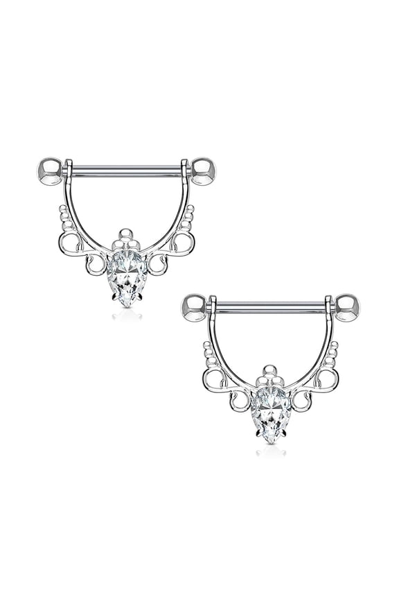 PVD Gold G23 Titanium 16mm Nipple Rings 14G Tongue Rings Straight Barbell Bars Piercing 5/8"