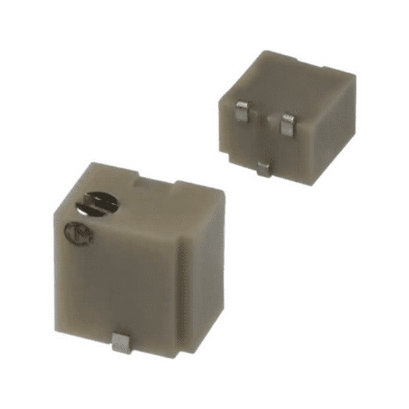 PVG5A104C03R00  Trimmer 100 kOhms 0.25W, 1/4W J Lead Surface Mount Potentiometer Cermet 12.0 Turn Top Adjustment