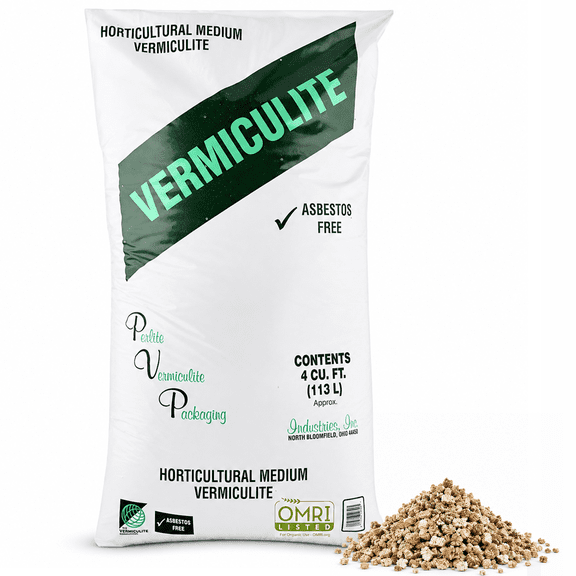 PVP Industries Medium Vermiculite Professional Grade Soil Conditioner, 4 cu. ft.
