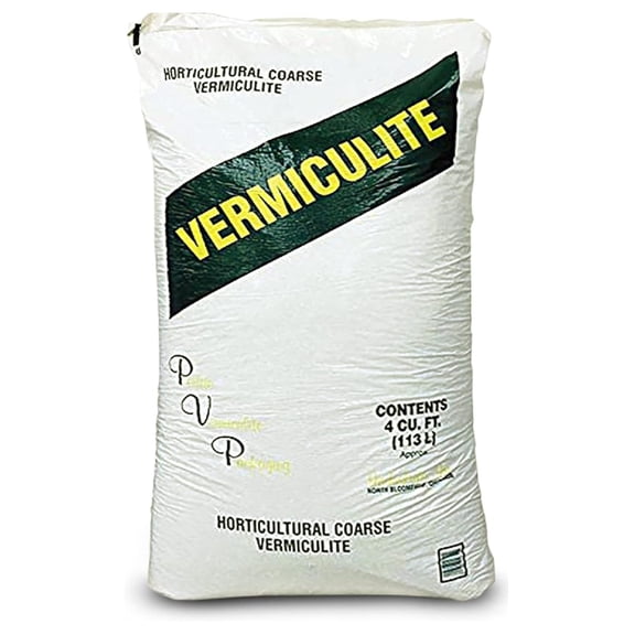 PVP Industries Horticultural Coarse Vermiculite, Natural and Odorless Mix - Professional Use for Gardening, Packaging, and Industrial, 4 Cubic Feet