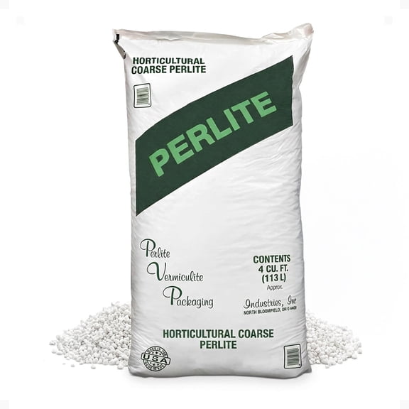 PVP Industries Organic Coarse Perlite for Garden Planting and Soil Mix, 120 Qt, 4 Cu Ft
