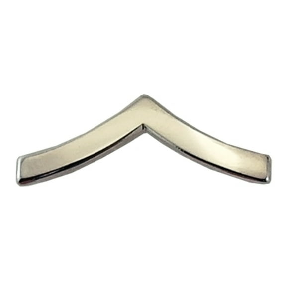 PVT Chevrons, 2 Posts Clutch Backs, Pairs, Mini-3/4 Wide