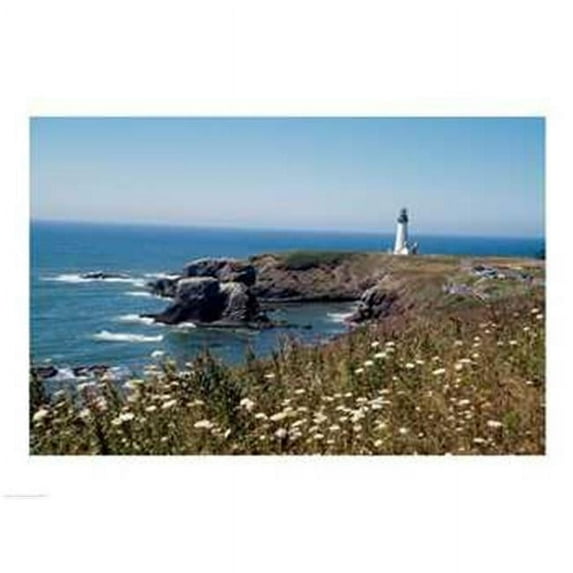 PVT/Superstock SAL502816 Lighthouse on the coast Yaquina Head Lighthouse Oregon USA -24 x 18- Poster Print