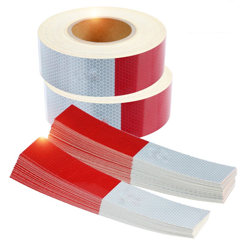 PVUEL 2In X 49Ft Car Reflective Tape Decoration Stickers Warning pvuel-2in-x-49ft-car-reflective-tape-decoration-stickers-warning