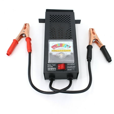 PVUEL Car Battery Load Tester 6V 12V Battery Alternator Tester with Voltmeter and Alligator Clips