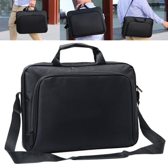 PVUEL Laptop Bag,Lightweight Portable Expandable Briefcase for Men Women,Black