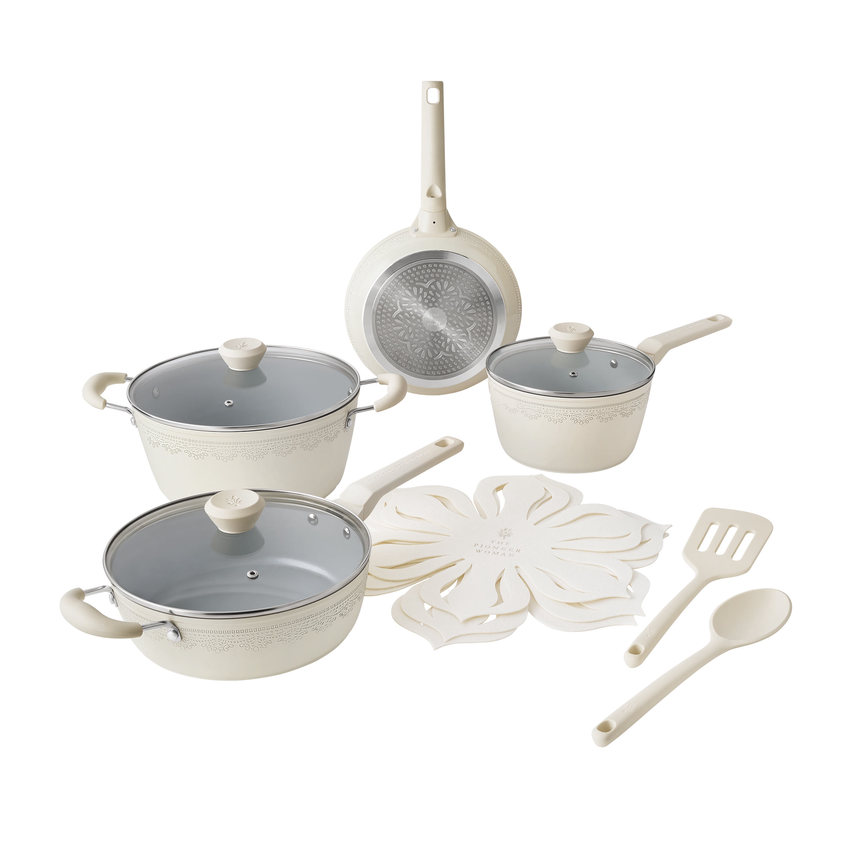 PW 12PCS SET CREAM