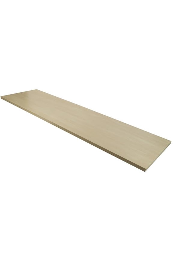 PW-1448MP 14 x 48 in. Melamine Shelf, Maple