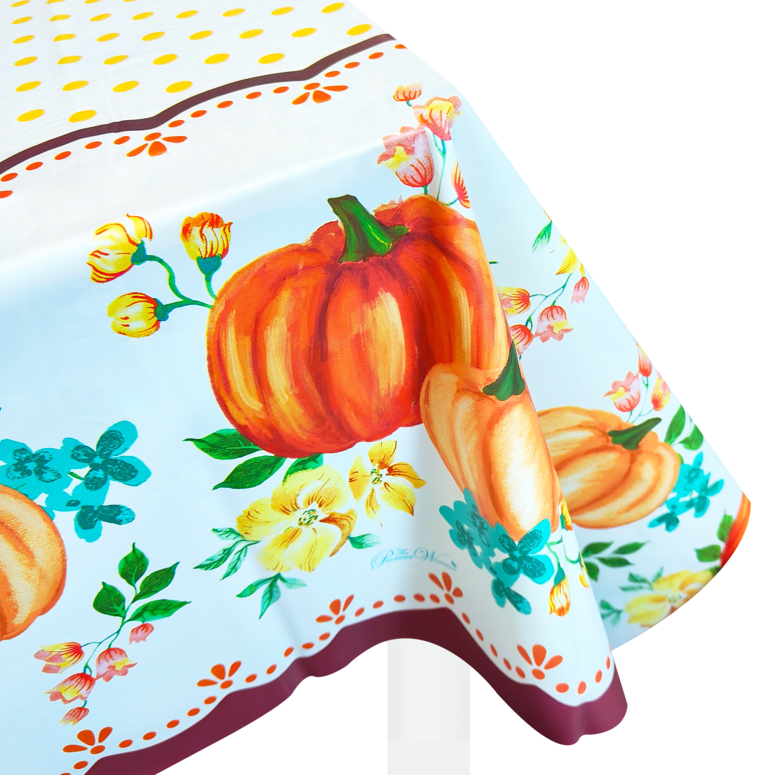 Pioneer Woman 54 x 108 Festive Tablecloth, 2 Count