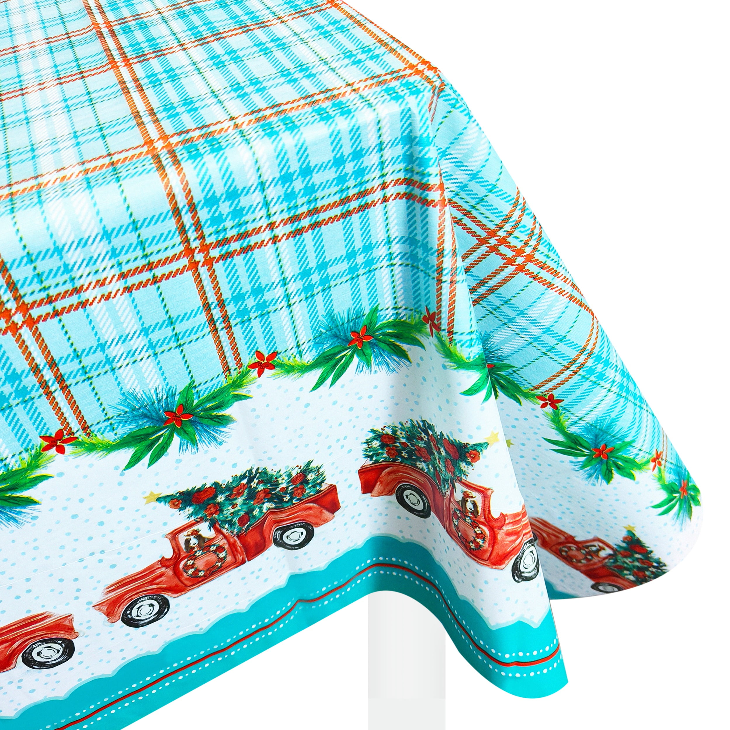 Pioneer Woman 54 x 108 Festive Tablecloth, 2 Count