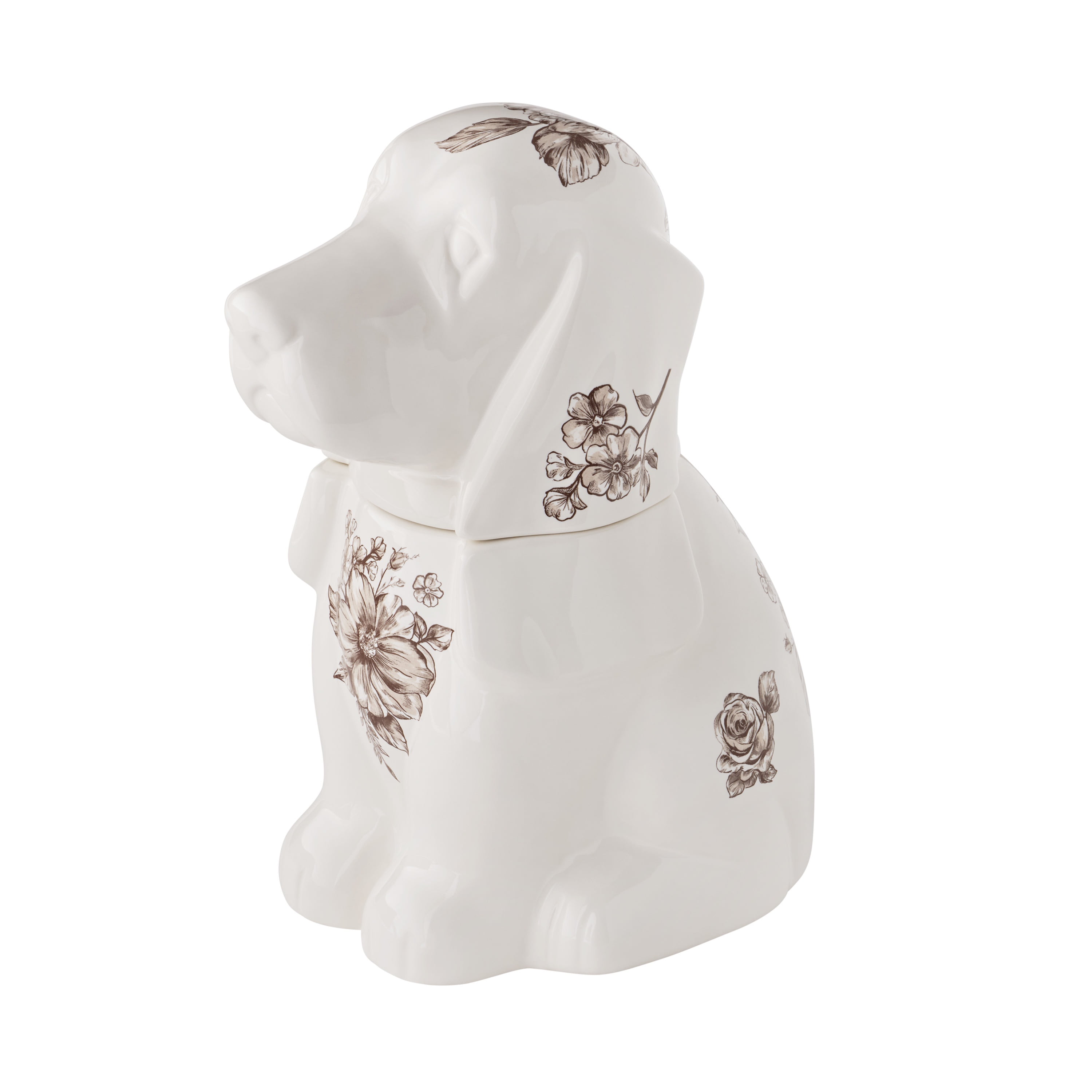 The Pioneer Woman Agatha Stoneware Charlie Cookie Jar, Brown, 11"