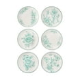 thumbnail image 1 of The Pioneer Woman Agatha Stoneware Appetizer Plate, Green, Set of 6, 1 of 6
