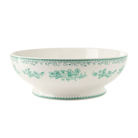 The Pioneer Woman Agatha Stoneware 11-inch Serving Bowl, Green