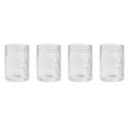 thumbnail image 1 of The Pioneer Woman Channing Glass 11Ounce Tumbler, Clear, Set of 4, 1 of 7
