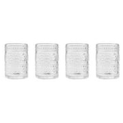 The Pioneer Woman Channing Glass 11Ounce Tumbler, Clear, Set of 4
