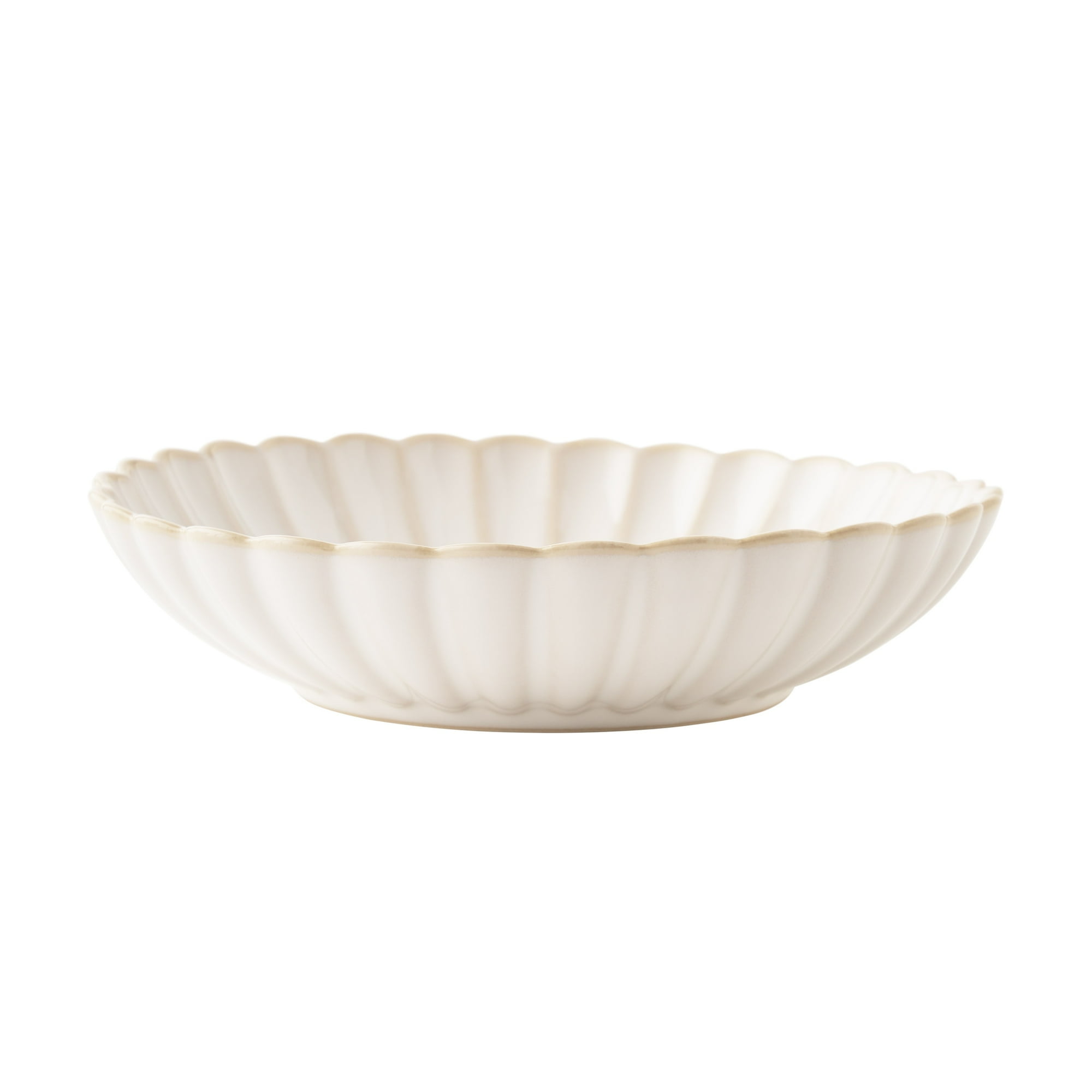 The Pioneer Woman Colette Stoneware 11-inch Serving Bowl, Cream