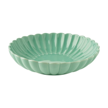 The Pioneer Woman Colette Stoneware 11-inch Serving Bowl, Green