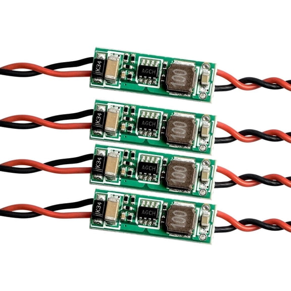Kuman PW-D Control Buck Converter 7.5W DC-to-DC Converter with 6-24V to 5V 1.5A Step-Down Regulator Module