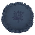 thumbnail image 1 of The Pioneer Woman Denim Round Pillow, 1 of 10