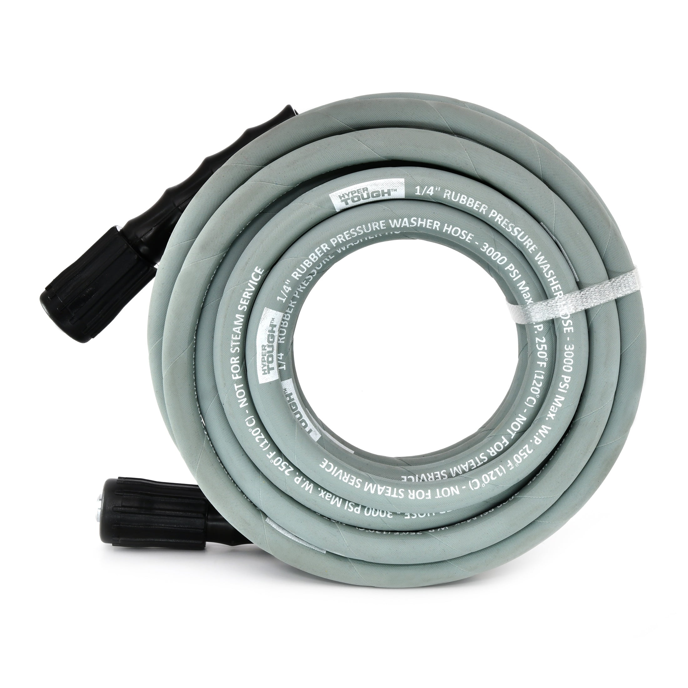 Hyper Tough Pressure Washer Hose 1/4" x 50' M22 Fittings