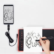 For PW310 Stylus Pens for Touch Screen with 8192 Pressure Sensitivity Laptops Touch Screens Battery-free Stylus Pencil Compatible for HUION Scribo/HS611/HS64/HS610/Q620M/H610PRO V2/Kamvas Pro 20