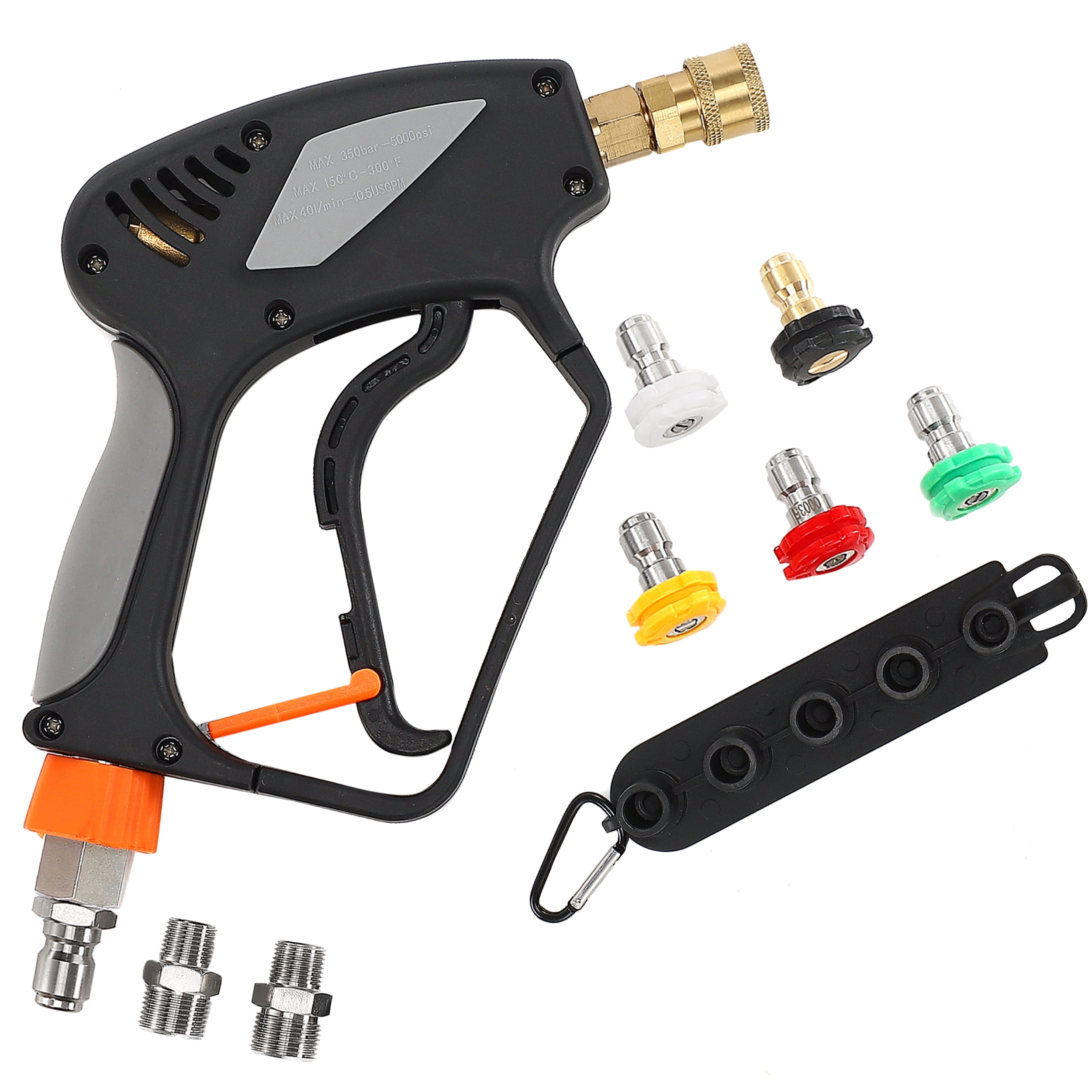 PWaccs Pressure Washer Gun, 5000 PSI, Swivel Handle, 3/8 Quick ...