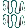 thumbnail image 1 of PWC Bungee Dock Lines - 2pcs Stretchable Line with Foam Float and 316 Stainless Steel Clip Heavy Duty Mooring Rope for Rubber Boats Kayaks, Boats, Marine Jet ski, Pontoon, 1 of 7