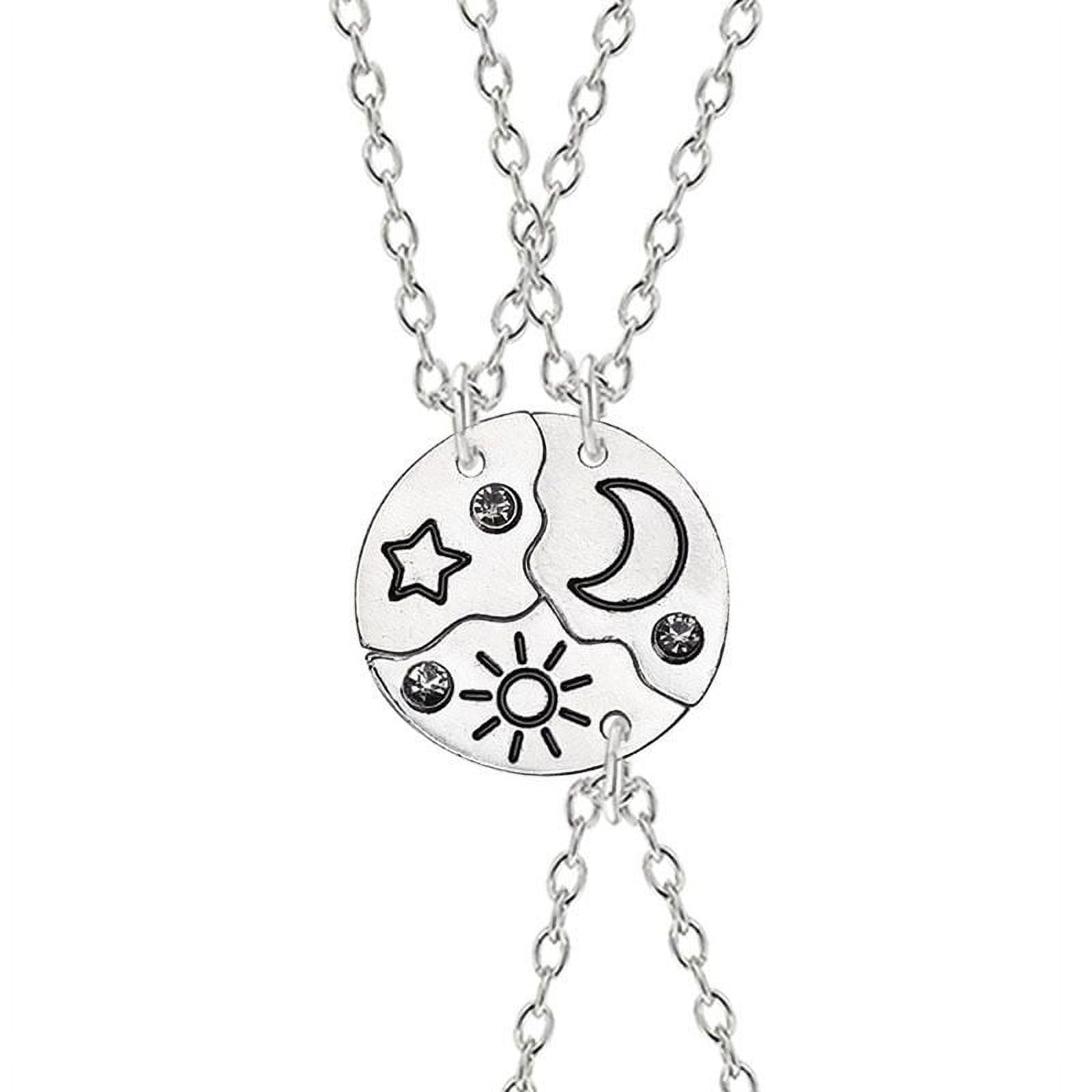 Necklaces for Women Friendship Necklace 2 Friend Necklace Gifts For Girls  Women Friends Distance Birthday Gifts Silver Necklace for Women -  Walmart.com
