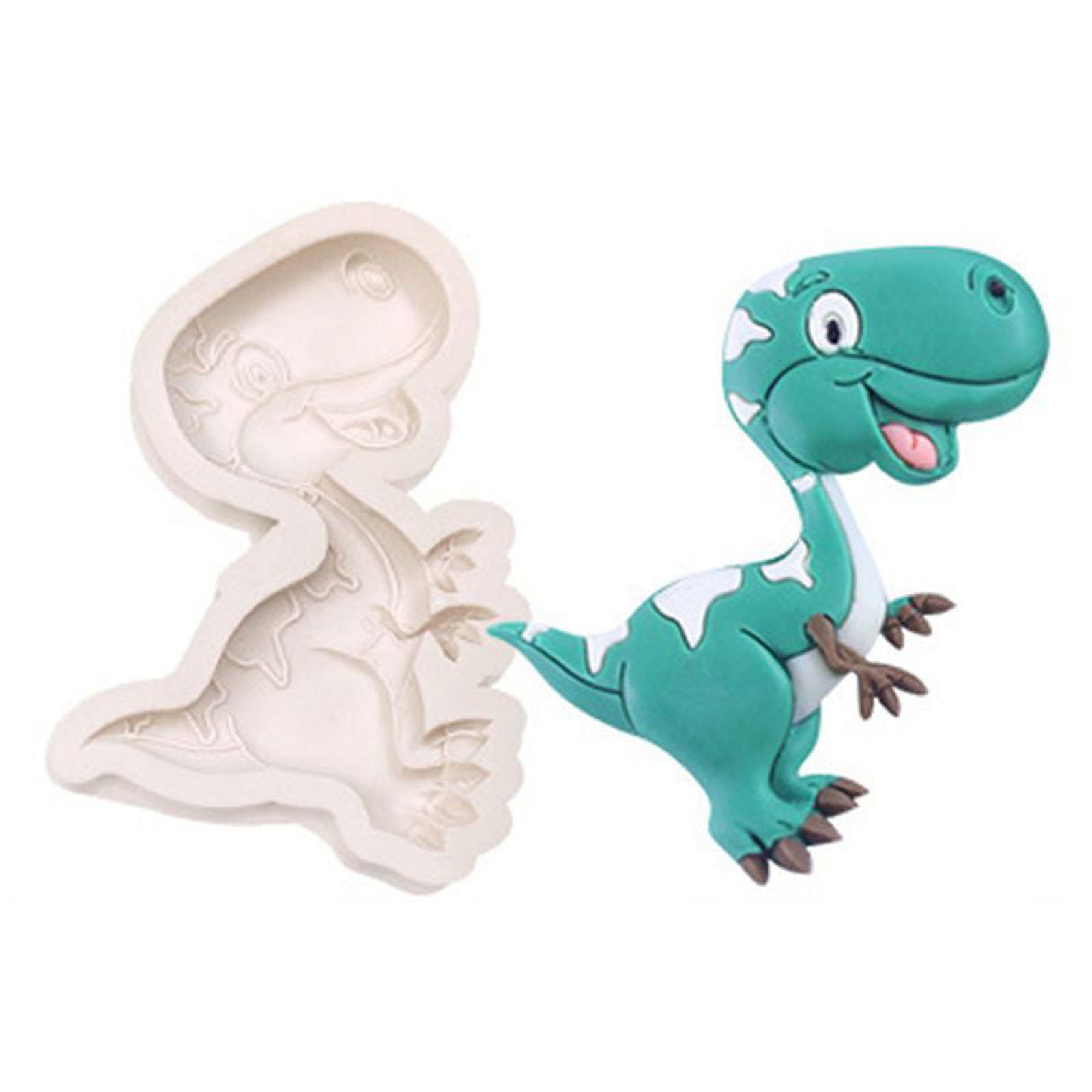 Cheer.US 3 Pcs Silicone Chocolate Candy Molds Silicone Baking Molds Cartoon  Dinosaur DIY Fondant Chocolate Mould for Cake, Brownie Topper, Hard & Soft  Candies, Gummy, Jello 