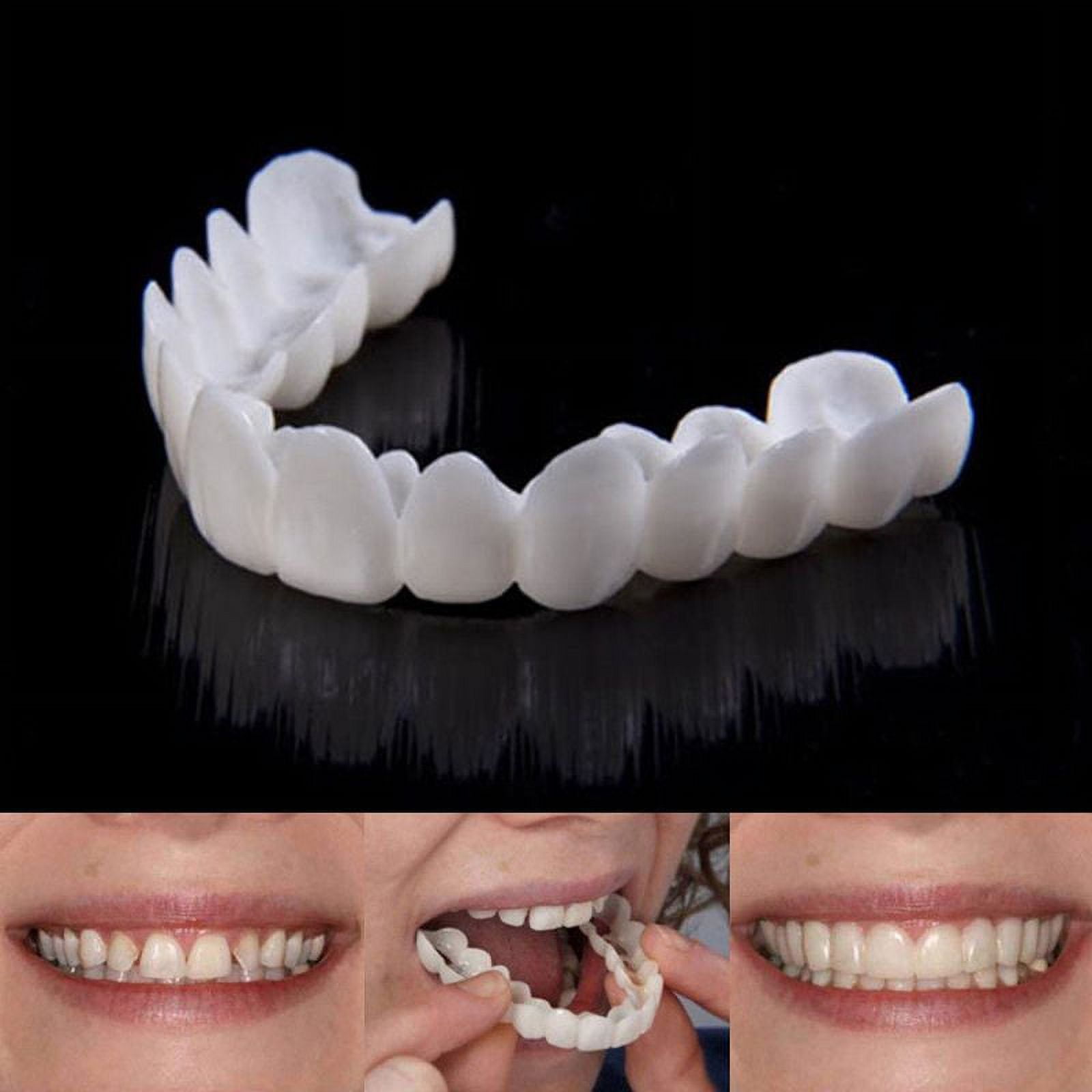 PWFE New Released Silicone Natural Cosmetic Fake Tooth Cover On Smile