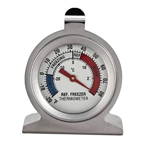 PWFE Stainless Steel Temp Refrigerator Freezer Dial Type Stainless Thermometer useful