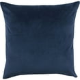thumbnail image 1 of Renwil Lapis 20x20" Square Modern Fabric Decorative Pillow in Navy Blue, 1 of 3