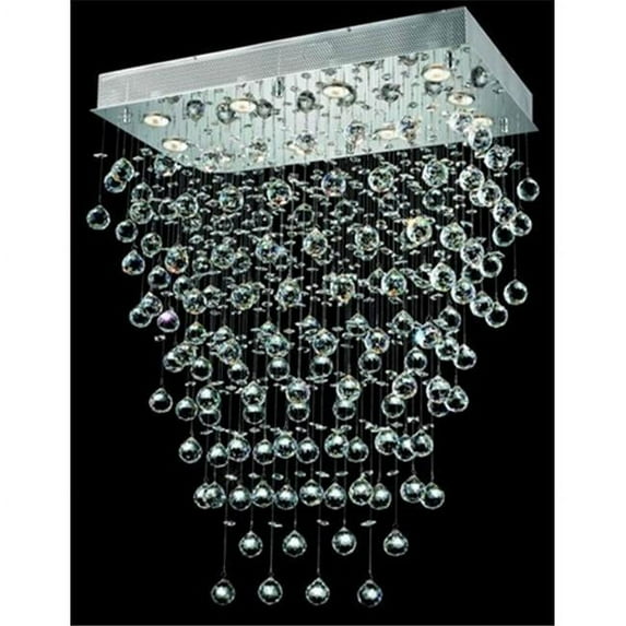 PWG Lighting - Lighting By Pecaso 1718D28C-RC Bernadette Heirloom Handcut Crystal Chandelier, Chrome