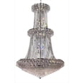 thumbnail image 1 of PWG Lighting - Lighting By Pecaso 8344G42C-RC Udell Heirloom Handcut Crystal Chandelier, Chrome, 1 of 2