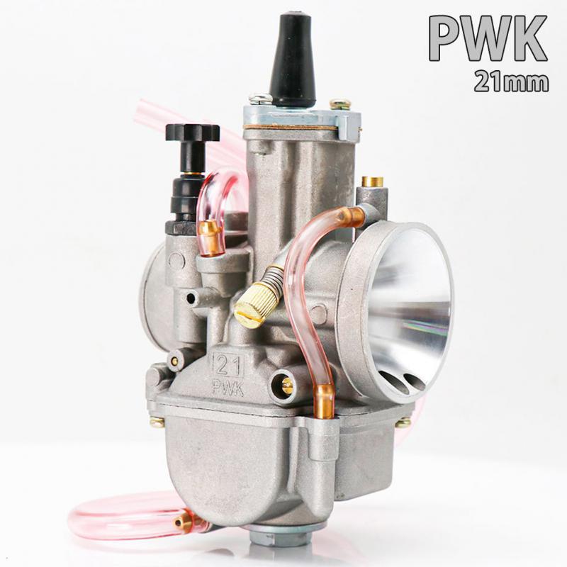 PWK 21 24 26 28 30 32 34 Motorcycle Carburetor Sandblasted With Power Jet For