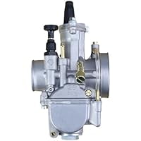 PWK 32MM Carburetor Replacement 2T 4T 50-250cc, Free Jets Included, Stable Idle Response
