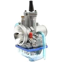 PWK 34mm Motorcycle Carburetor, 2T/4T 100-300CC, Smooth Throttle Response