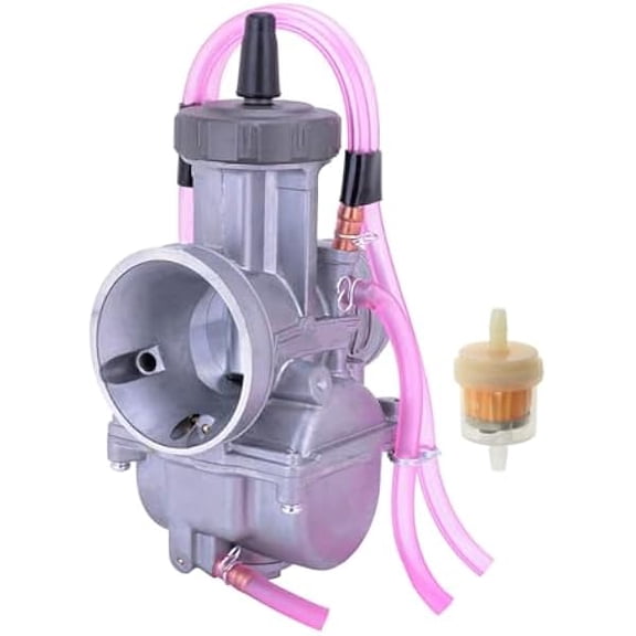 PWK 36mm Carburetor for Honda CR250, CR250R, ATC250R, TRX250X, Kawasaki KX125, KX250, Suzuki RM125, RM250, Yamaha YZ125, YZ250 125-300CC Universal ATV Quad Scooter Dirt Pit Bike Engine Carb