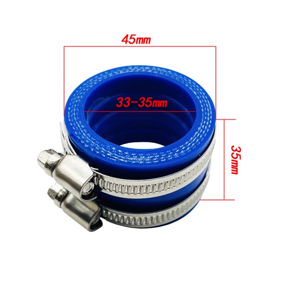 PWK PE TM TMX KTM KR NSR modified off-road motorcycle carburetor intake manifold rubber air interface