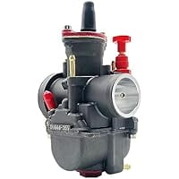PWK32 32mm Replacement Carburetor for PWK 24 26 28 30 32 34mm Series, Smooth Throttle Response
