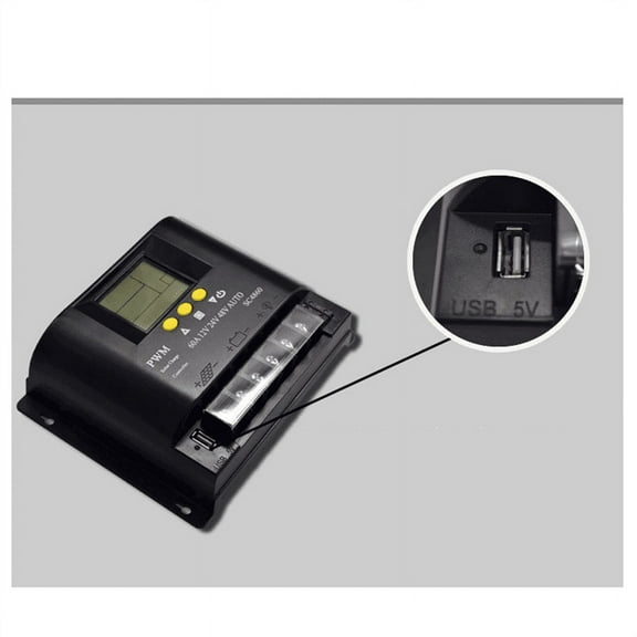 PWM 100A 12V 24V 36V 48V AUTO Solar Panel Charge Controller