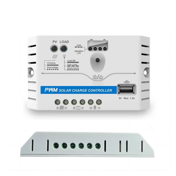 PWM 10A 20A 30A Solar Char Controller 12V24V Auto With 5V USB Port Can Char Phones Power DC Fans ,Widely Use