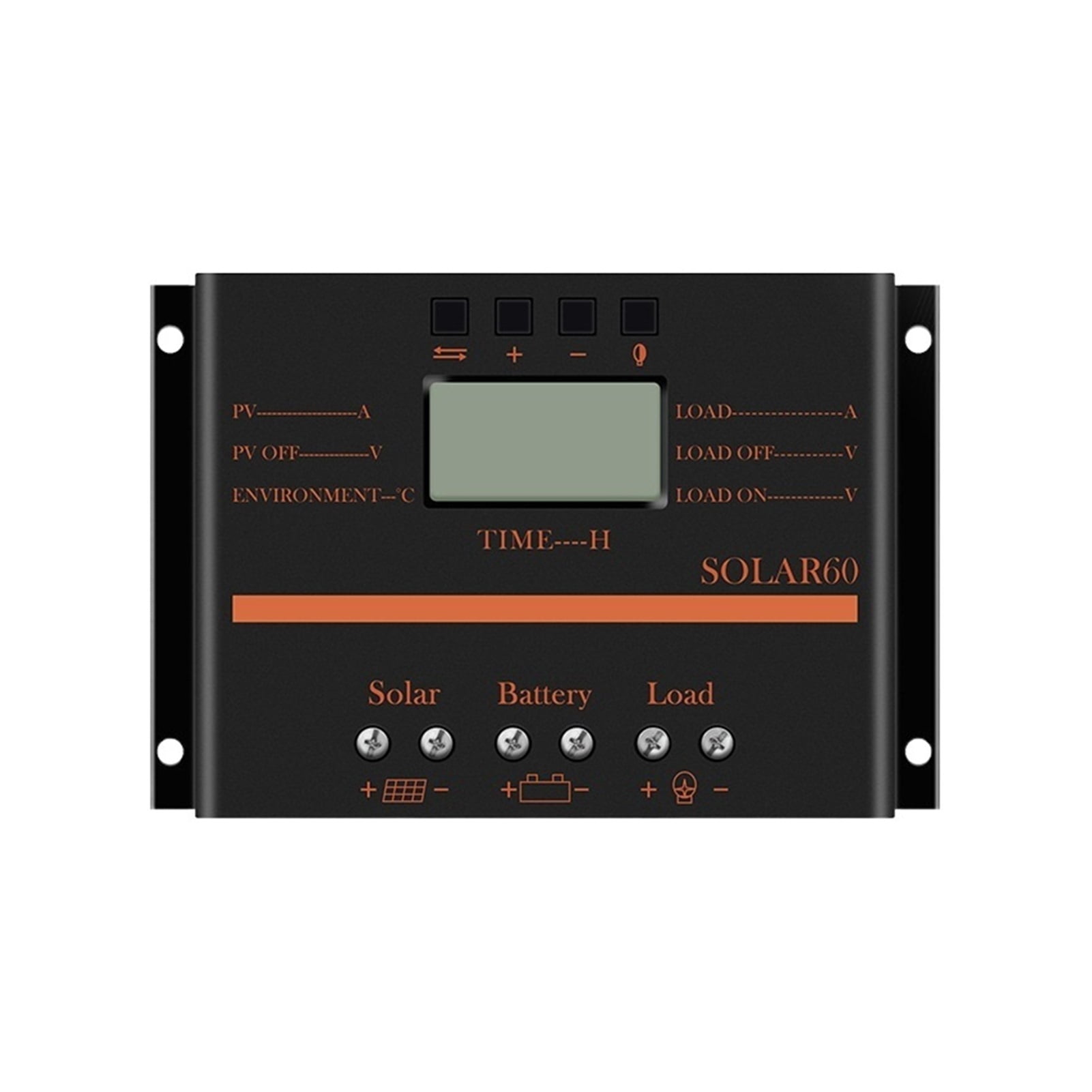 PWM 60A Controller 12v/24v Solar Controller Photovoltaic Solar Panel Charge And Discharge Controller ,Install Anywhere You Want