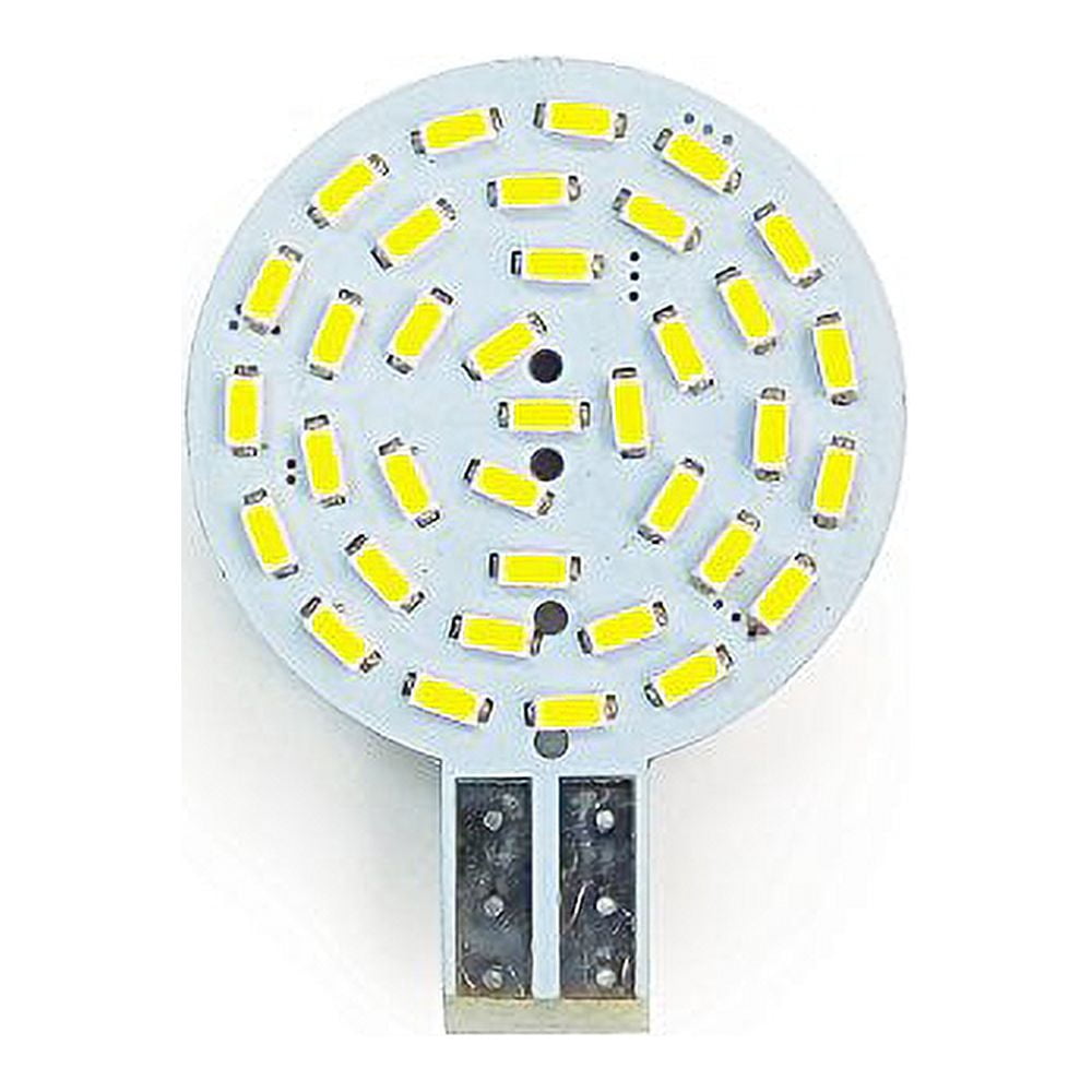 PWM Eco-LED Warm White LED 921 Disk Bulb, with 36 SMD 3014 & Side Minia ...