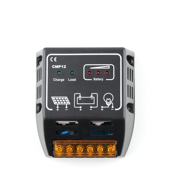 PWM Solar Controller CMP12 10A 12V/24V Solar Power System Monitoring ,Wide Compatibility