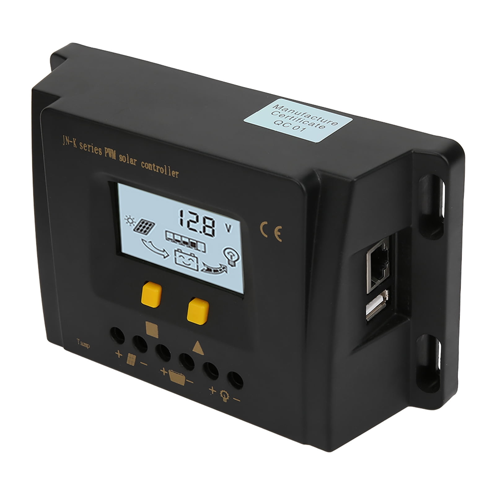 PWM Solar Controller, LCD Display Solar Power Controller, IP30 For