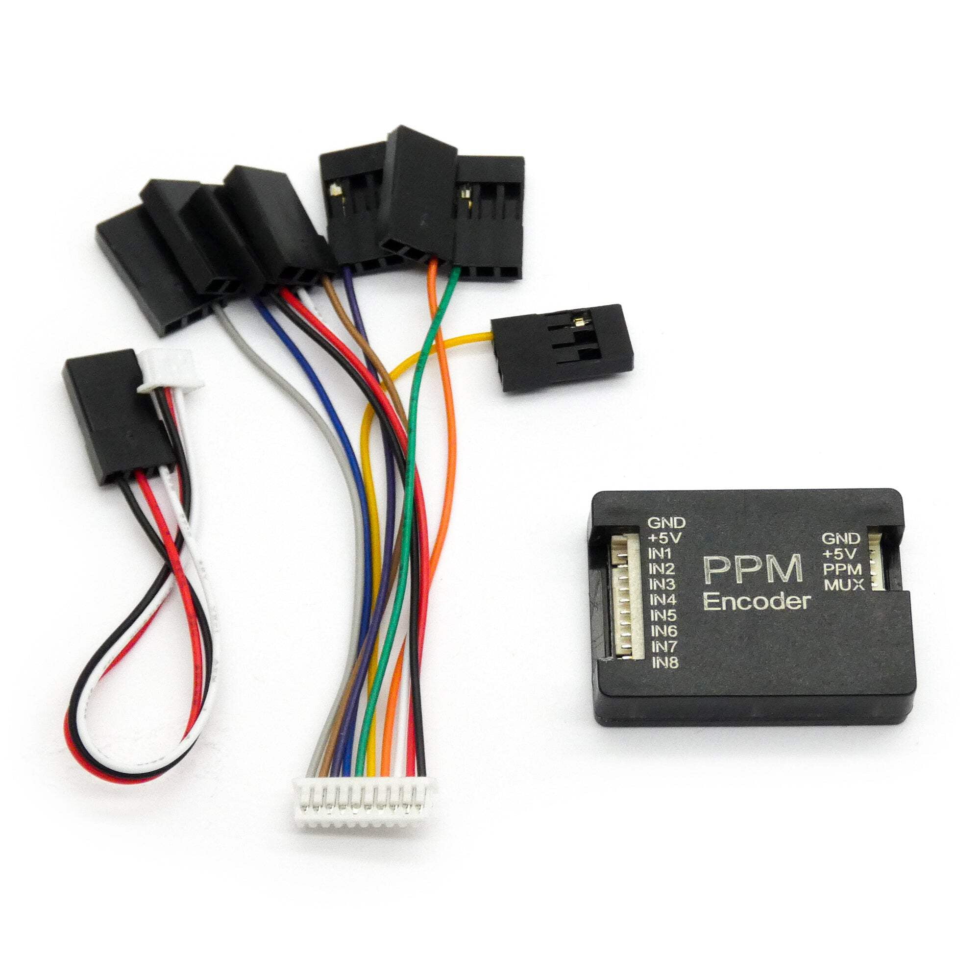PWM to PPM Encoder V1.3 w/Case for Arduino, Receivers, Flight ...