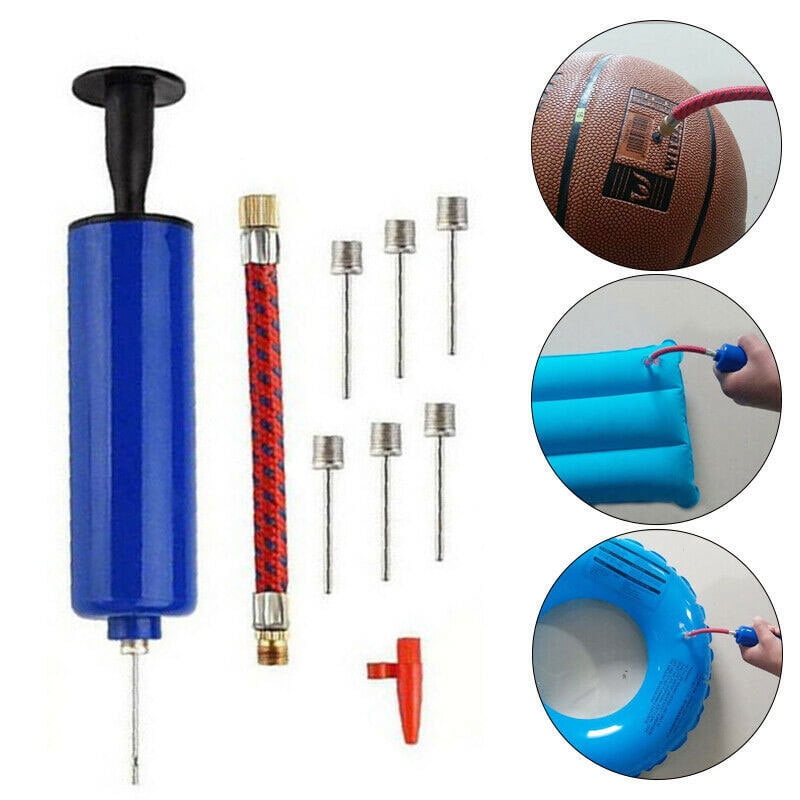 PWOPWOE 10Pcs Air Pump, Mini Hand Air Pump Ball Inflator Kit with