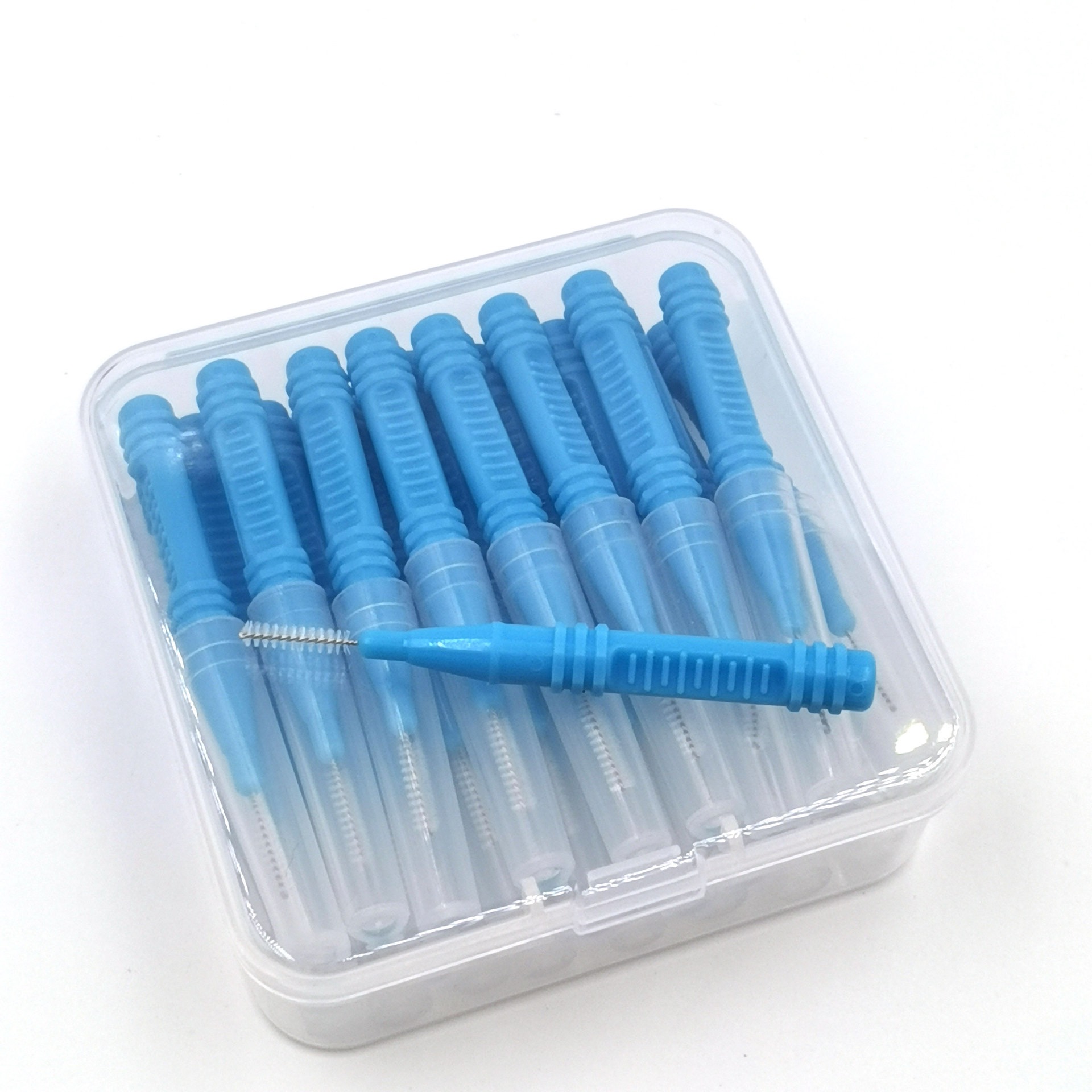 PWOPWOE 40Pcs Interdental Brush 1.5mm Braces Brush Toothpicks with Soft