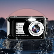 PWPSG 30 Megapixel HD Digital Camera 2.7inch IPS Screen Take Pictures and Videos. and Antishake 16X Digital Zoom Intelligent Focusing Cameras Black